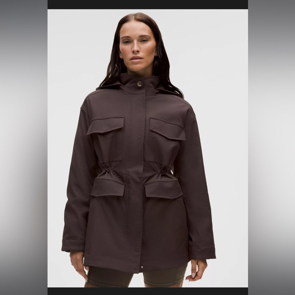 Lululemon women dry field utility jacket